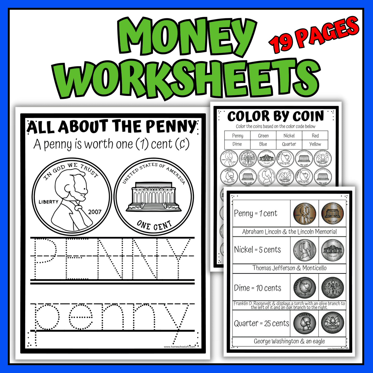 14 Free Printable Money Worksheets For Kids Of All Ages