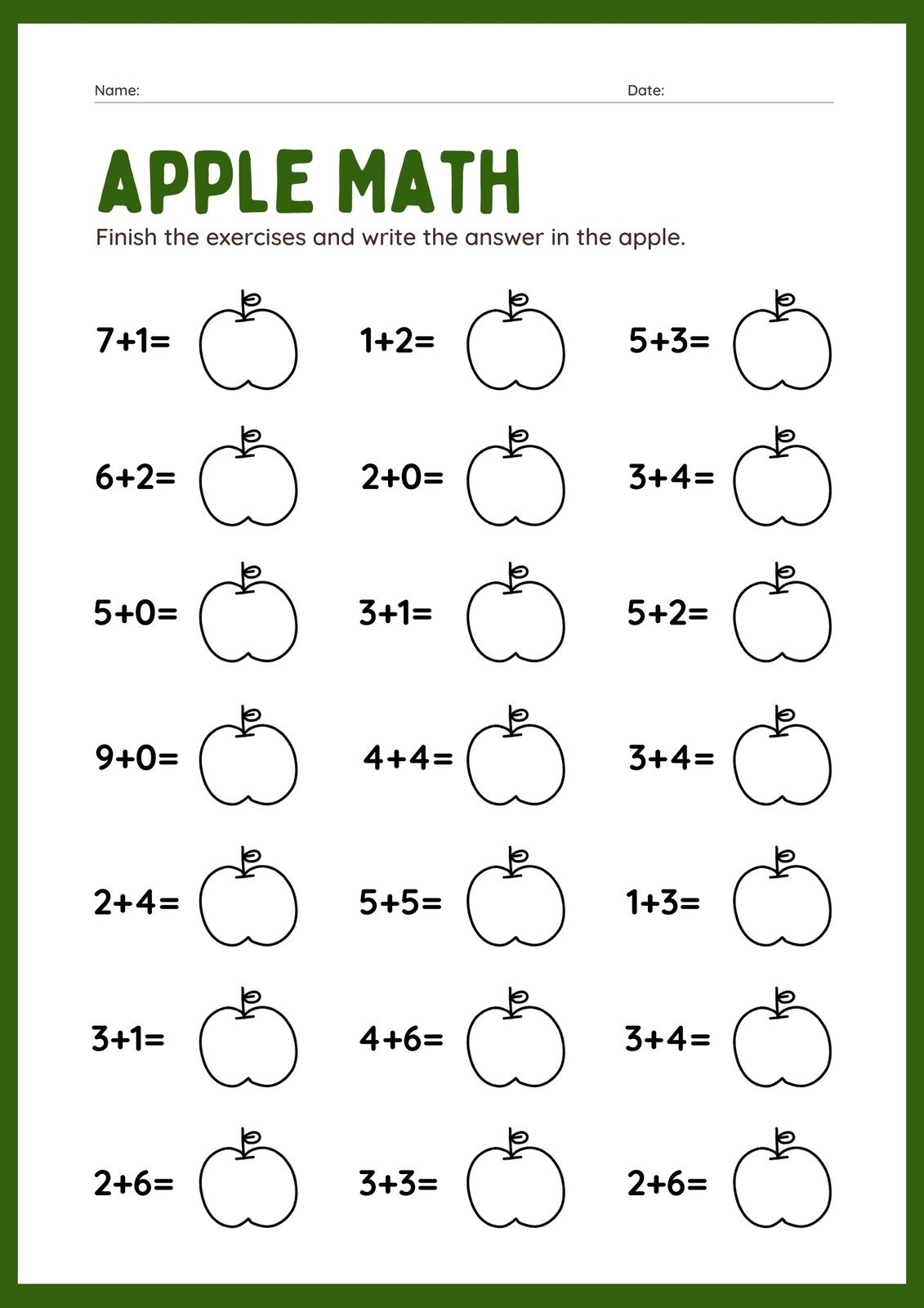 1st Grade Math Printable Worksheets Free Printable Worksheets