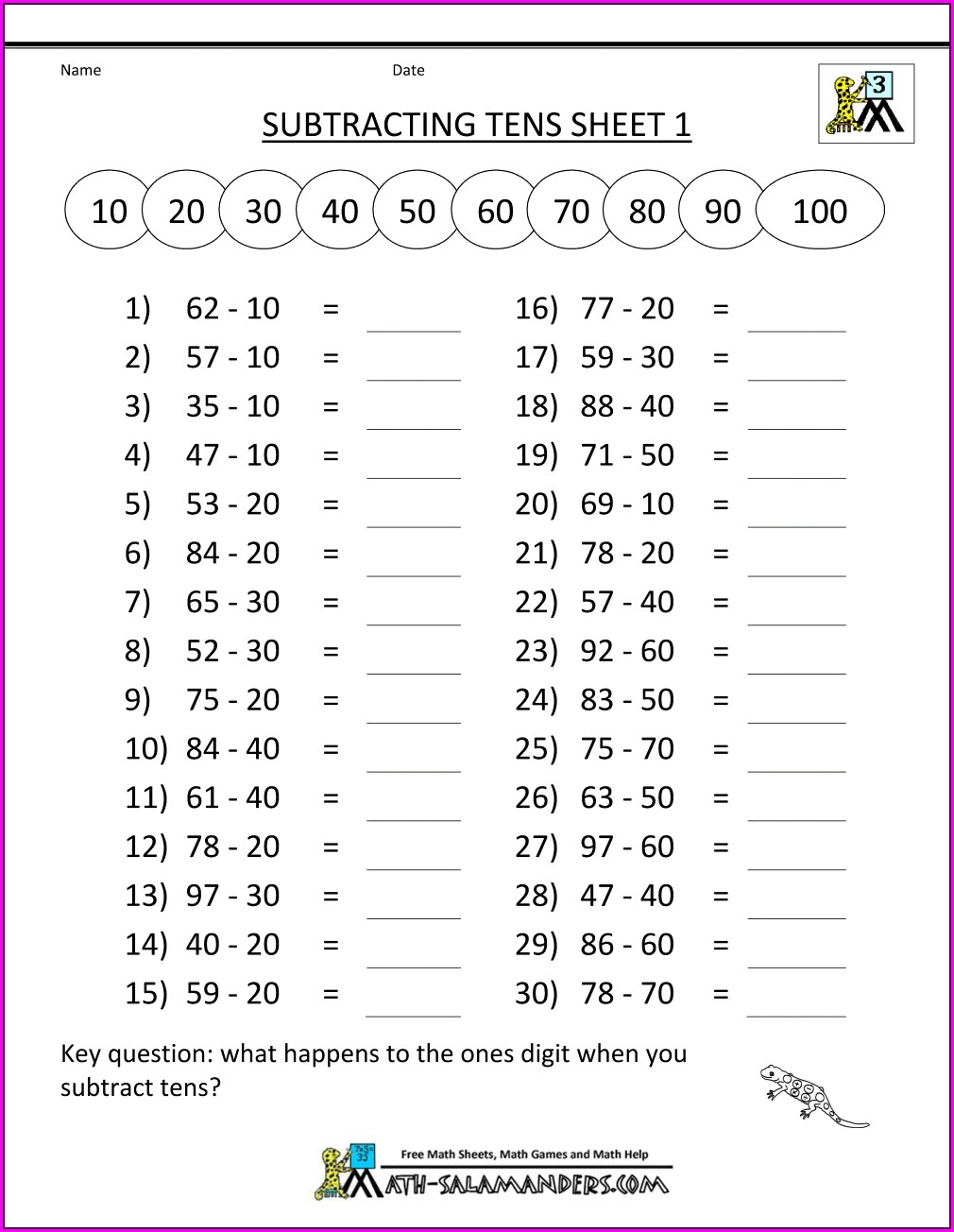 6Th Grade Math Printable Worksheets Printable Word Searches