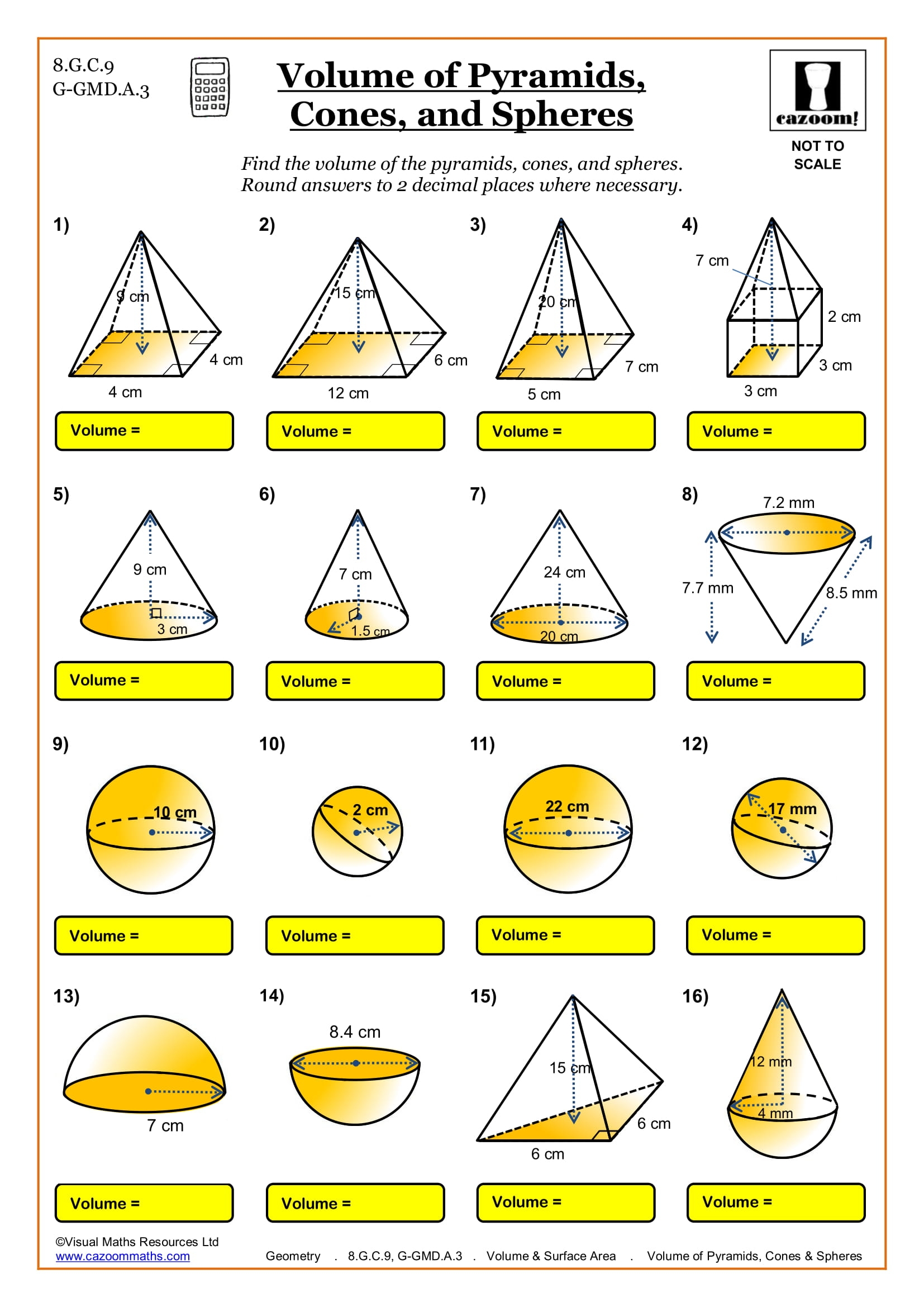 8th Grade Math Worksheets Printable PDF Worksheets