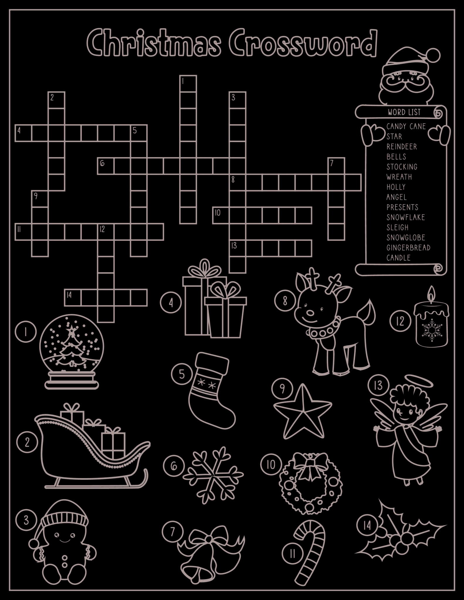 Christmas Printable Activity Pages