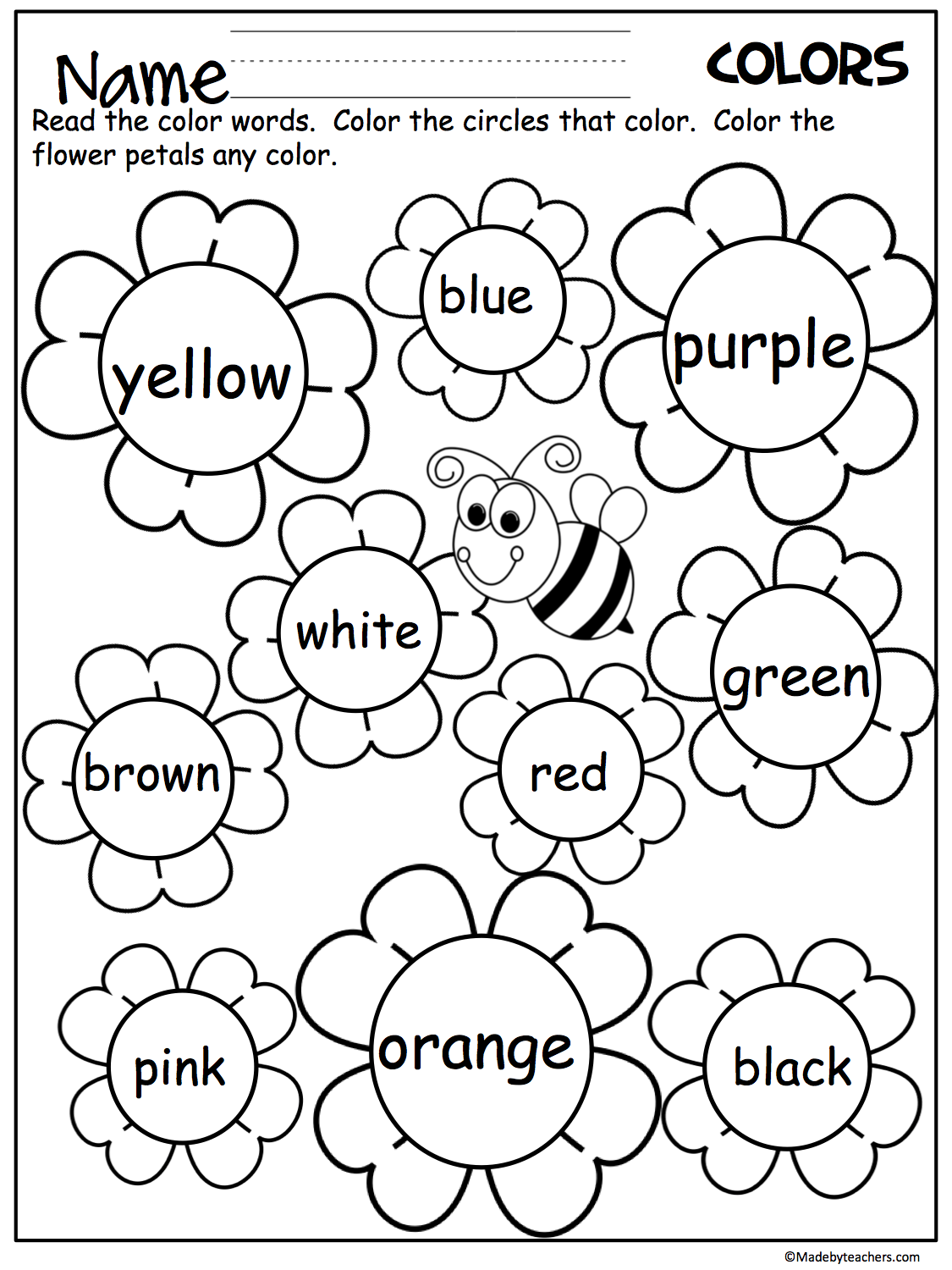 Coloring Pages Worksheet