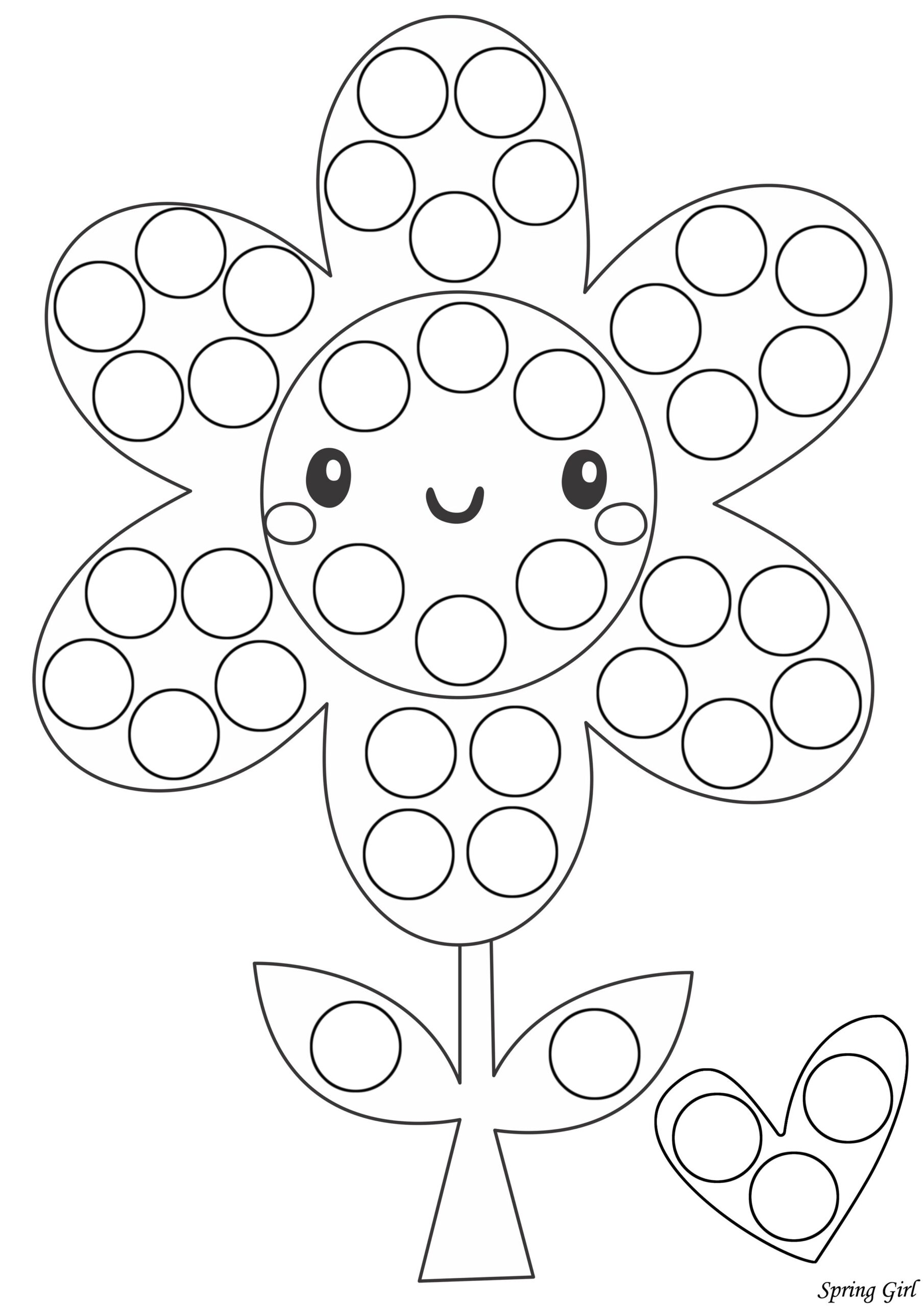 Dot Paint Free Printables Printable Templates