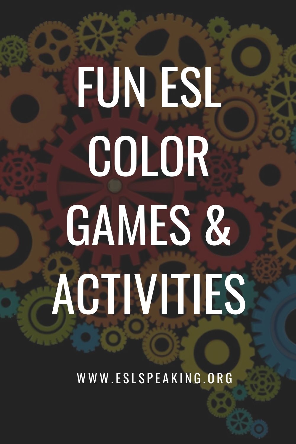 ESL Color Games Activities Lesson Plans Worksheets