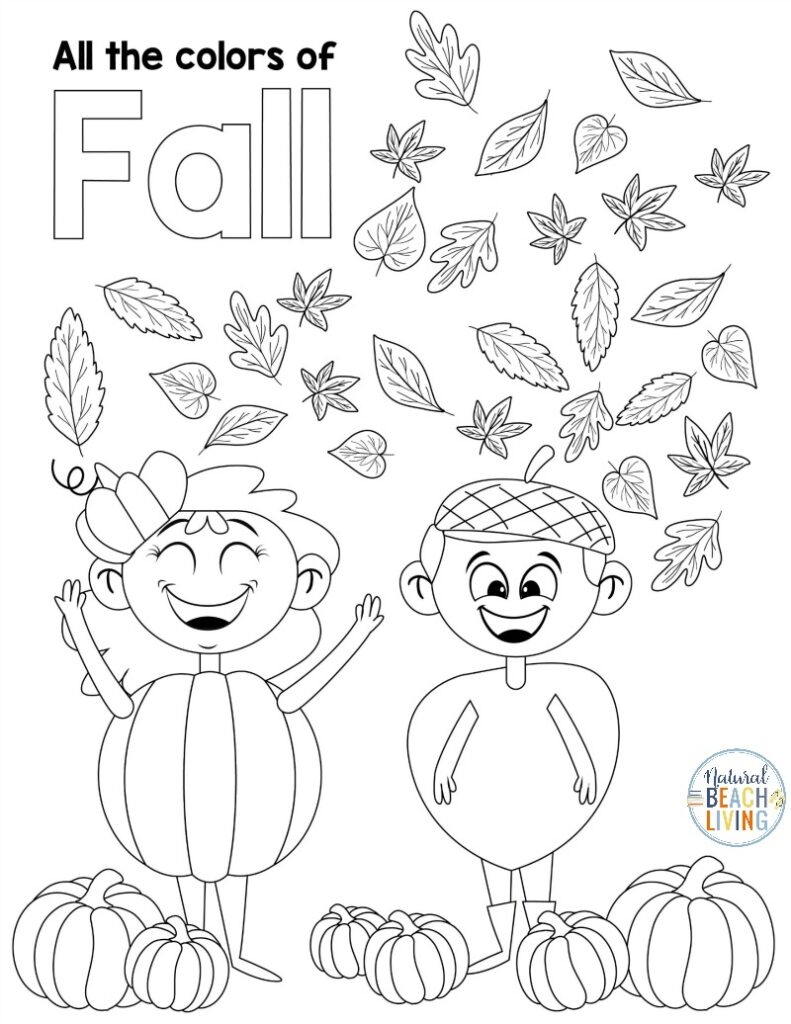 Fall Printable Worksheets