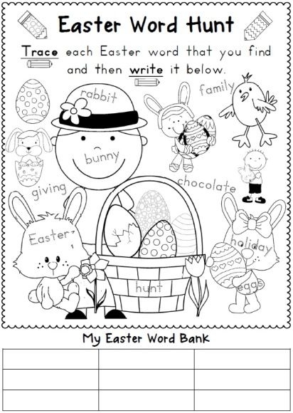 Free Easter Activities Printable Pdf