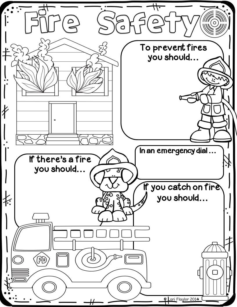 Free Fire Safety Printables For Kindergarten