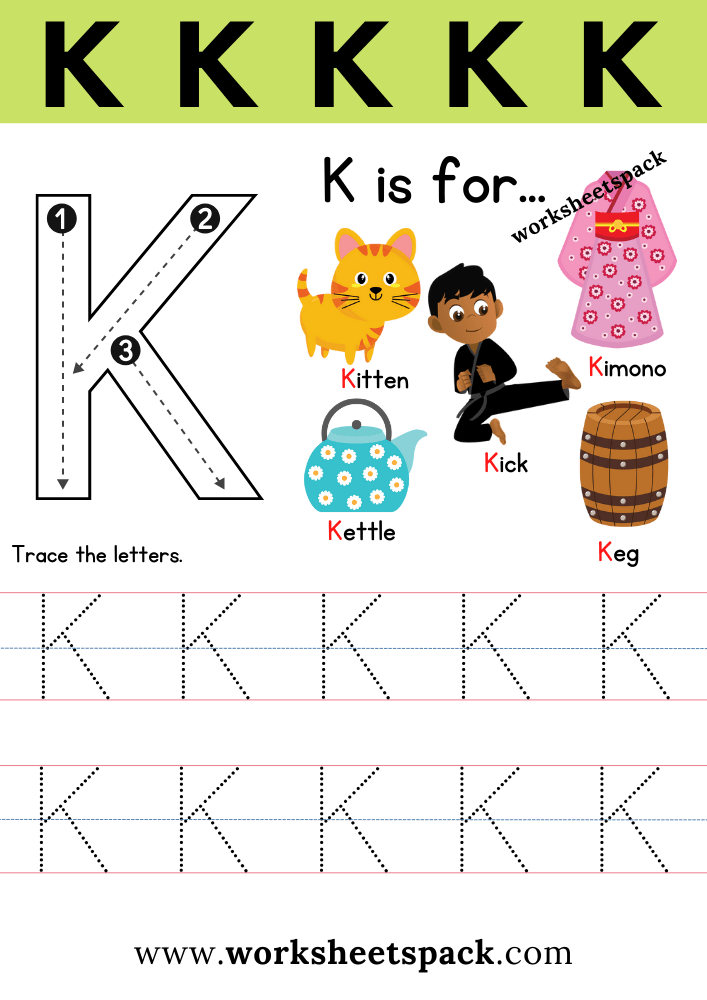 Free Free Printable Letter K Worksheet Download Free Free Printable 