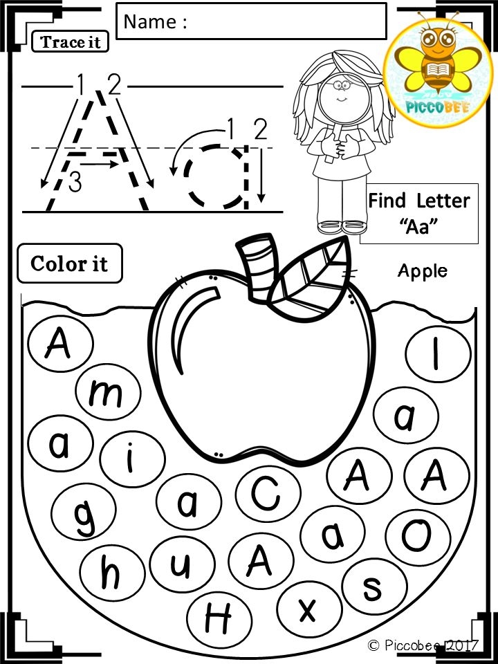 Free Pre K Printables Worksheets