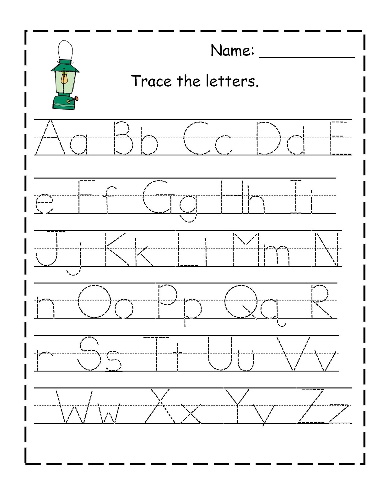 Free Printable Abc Practice Sheets Free Printable Abc Practice Sheets