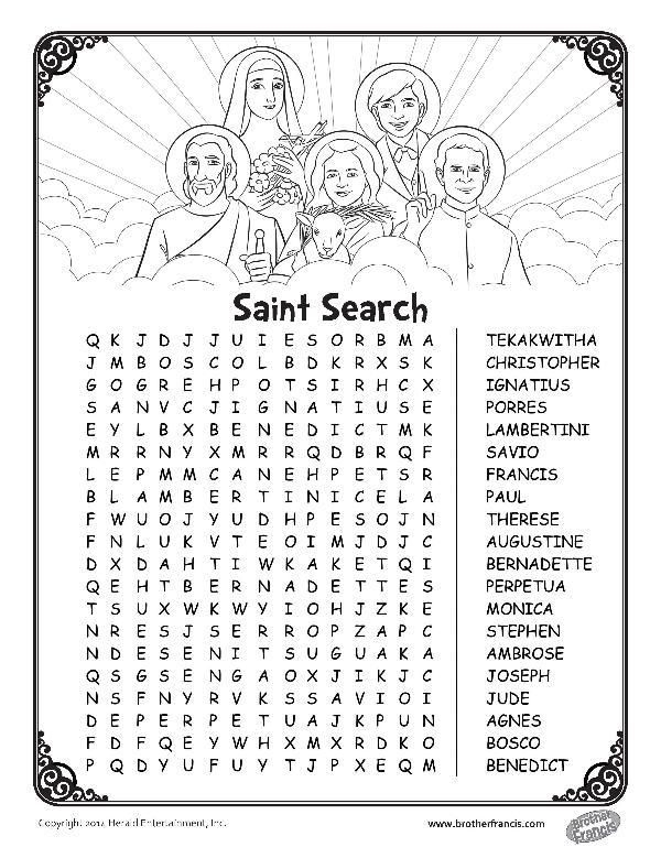 Free Printable All Saints Day Worksheets Printable Grammar Worksheett