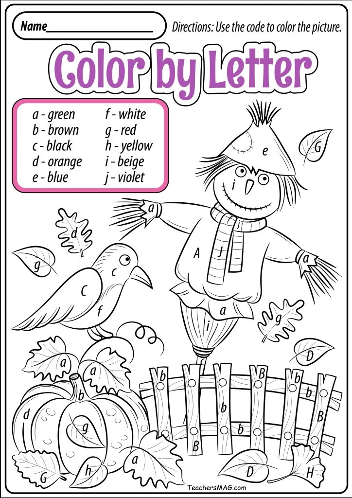 Free Printable Autumn Printable Activities