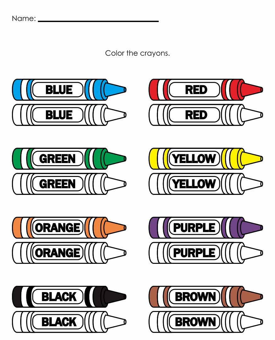 Free Printable Color Worksheets Fun Learning Printables For Everyone