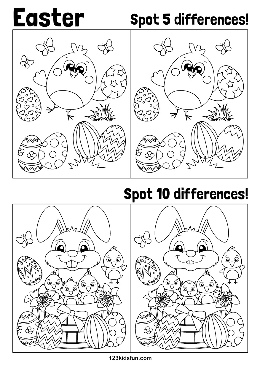 Free Printable Easter Worksheets Free Printable Easter Worksheets