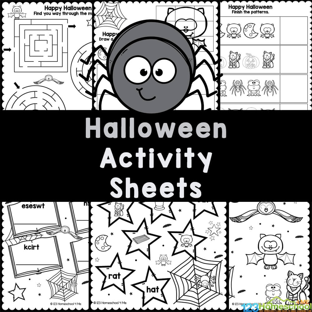 Free Printable Halloween Worksheets Free Printable