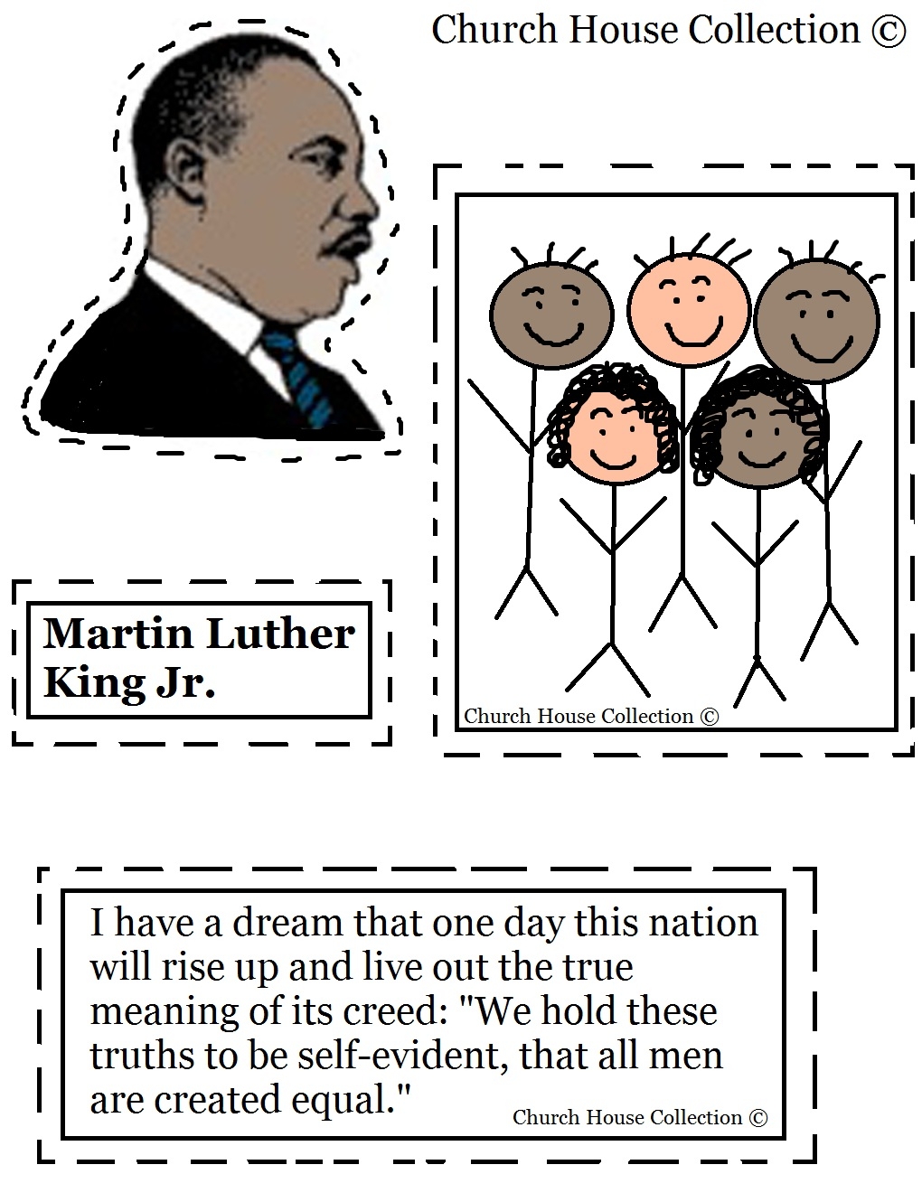 Free Printable Pictures Of Martin Luther King