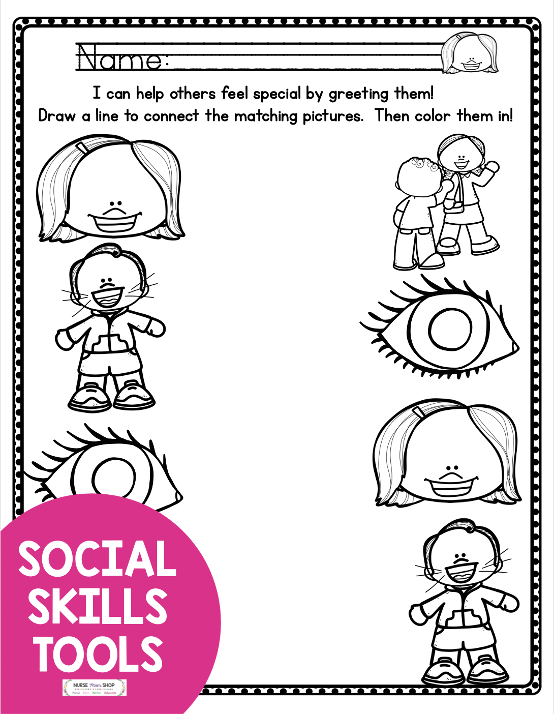 Free Printable Social Skill Worksheets SkillsWorksheets