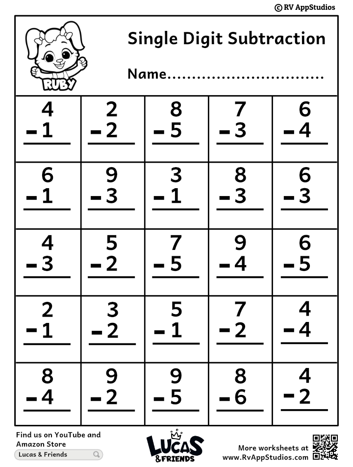 Free Printable Subtraction Worksheet For Second Grade Worksheets Library