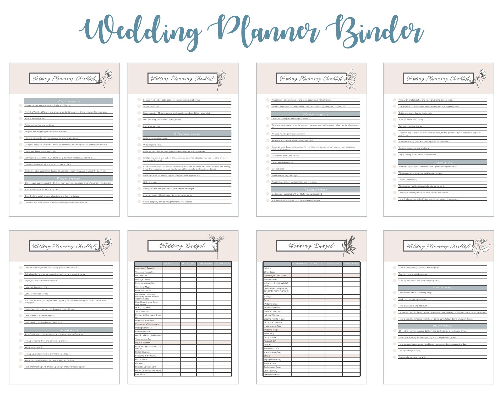 Free Wedding Planner Binder Printable By Basic Invite Worksheets Library Free Wedding Planner Binder Printable By Basic Invite Worksheets Library