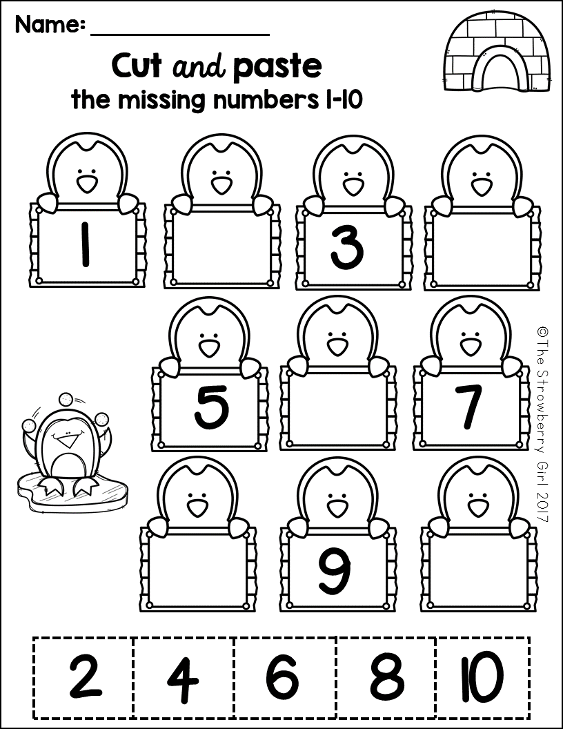 Free Worksheets To Print For Kindergarten