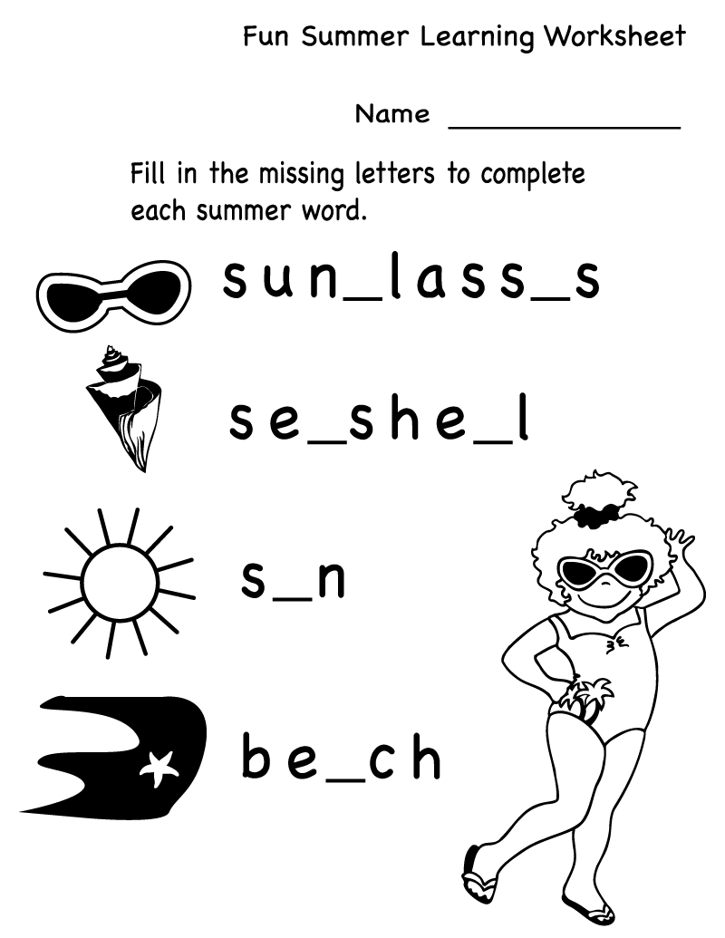 Fun Printable Worksheets Learning Printable