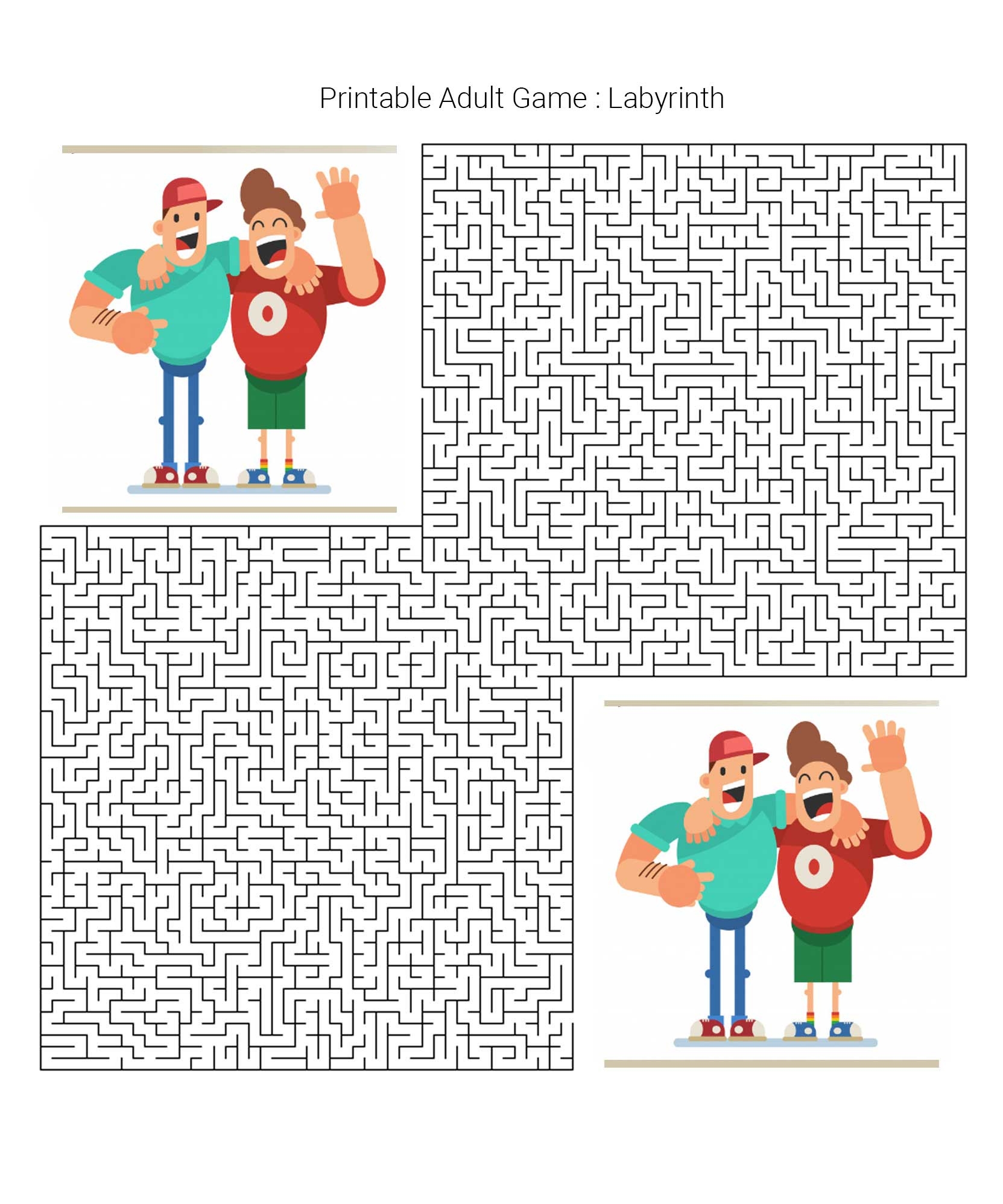 Fun Printables For Adults