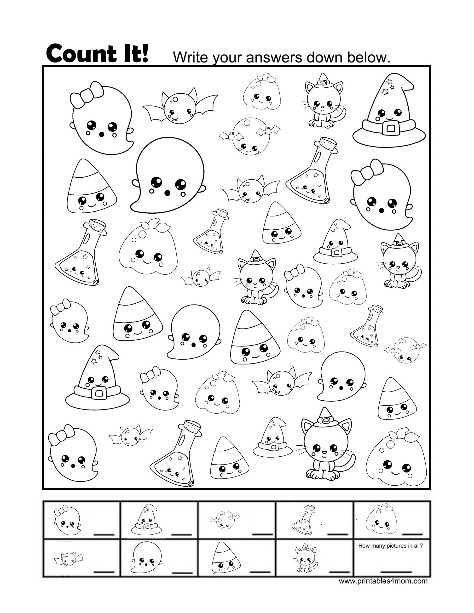 Halloween Printable Activities