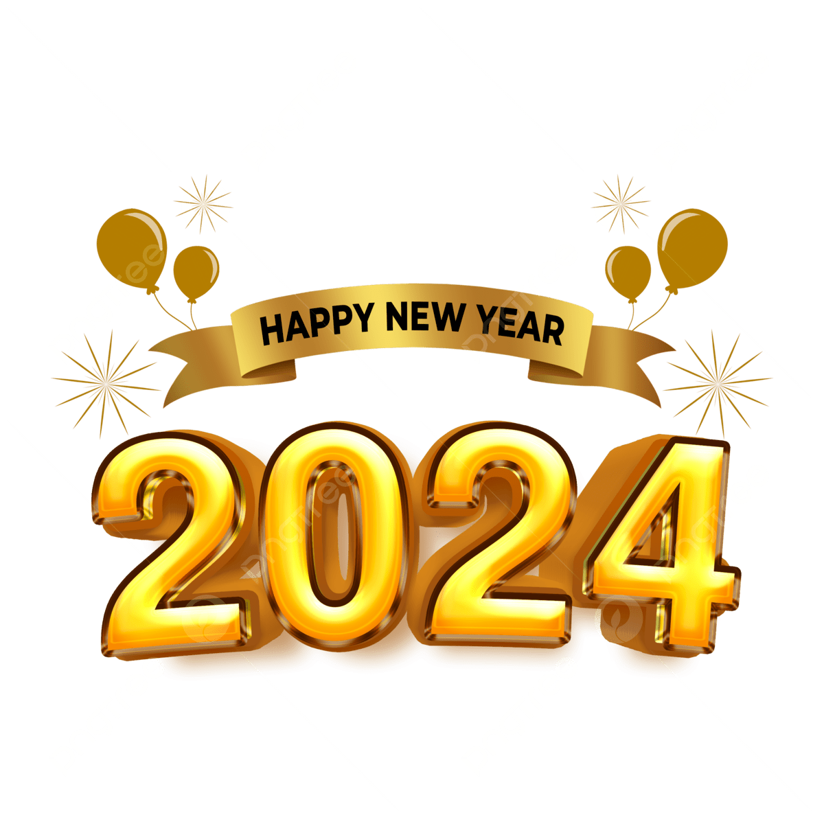 Happy New Year 2024 2024 Clipart Happy New Year 2024 Clipart 2024 