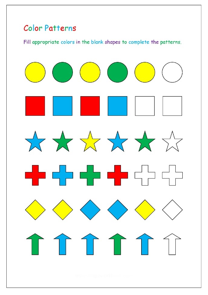 Kindergarten Pattern Worksheets Printable Free Kindergarten Worksheets Kindergarten Pattern Worksheets Printable Free Kindergarten Worksheets