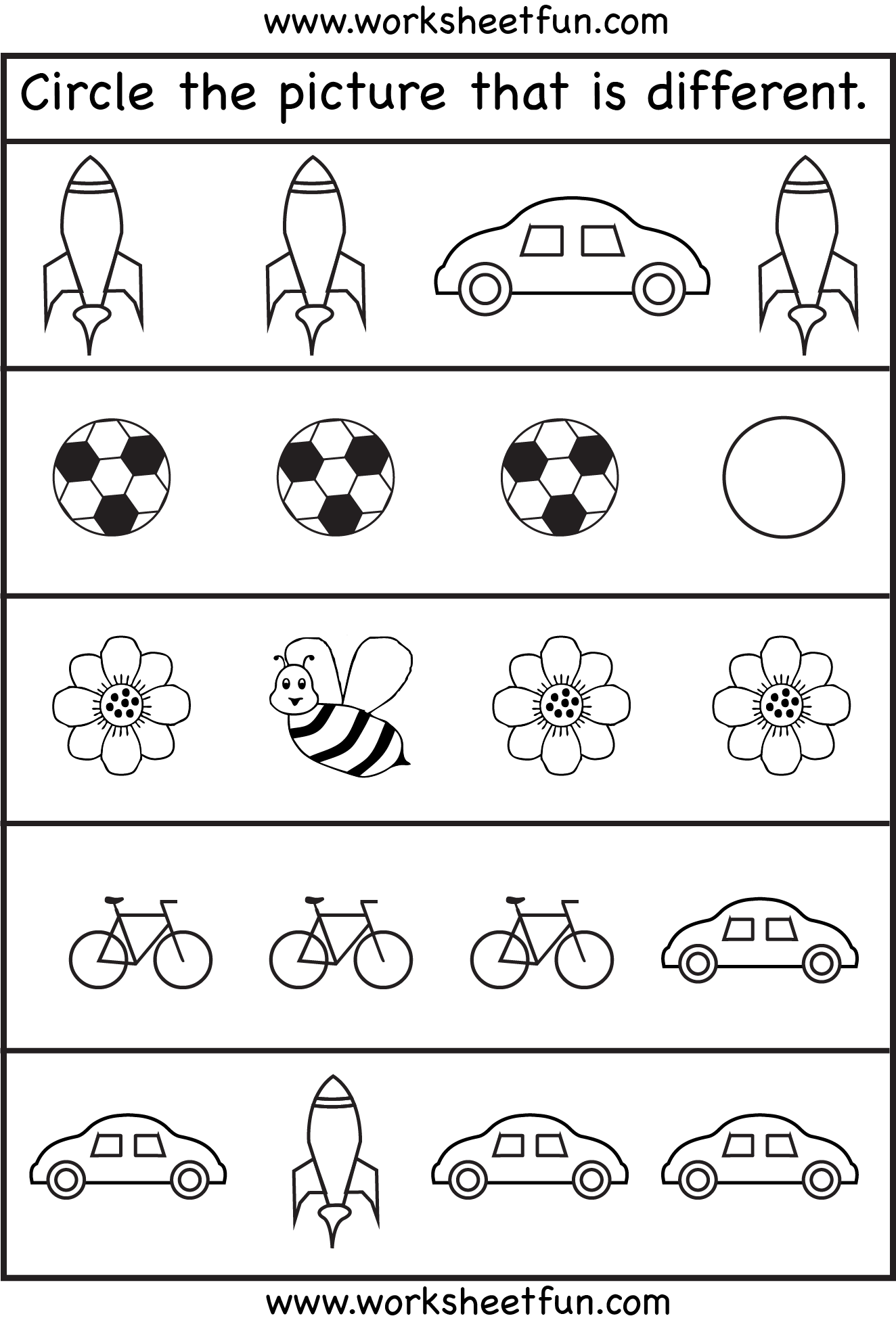 Learning Printables For 3 Year Olds