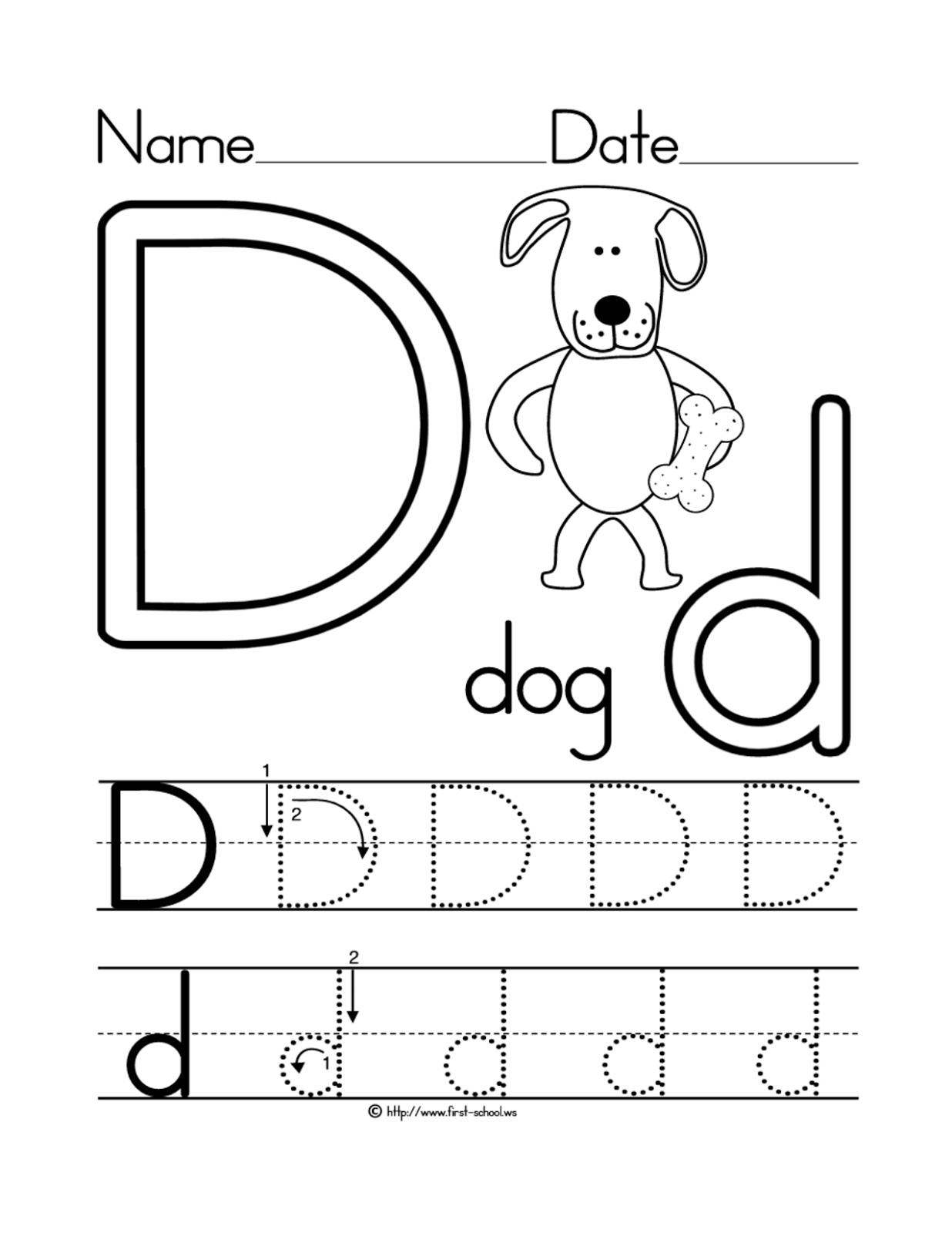 Letter D Worksheets Cut And Paste Alphabetworksheetsf Vrogue co