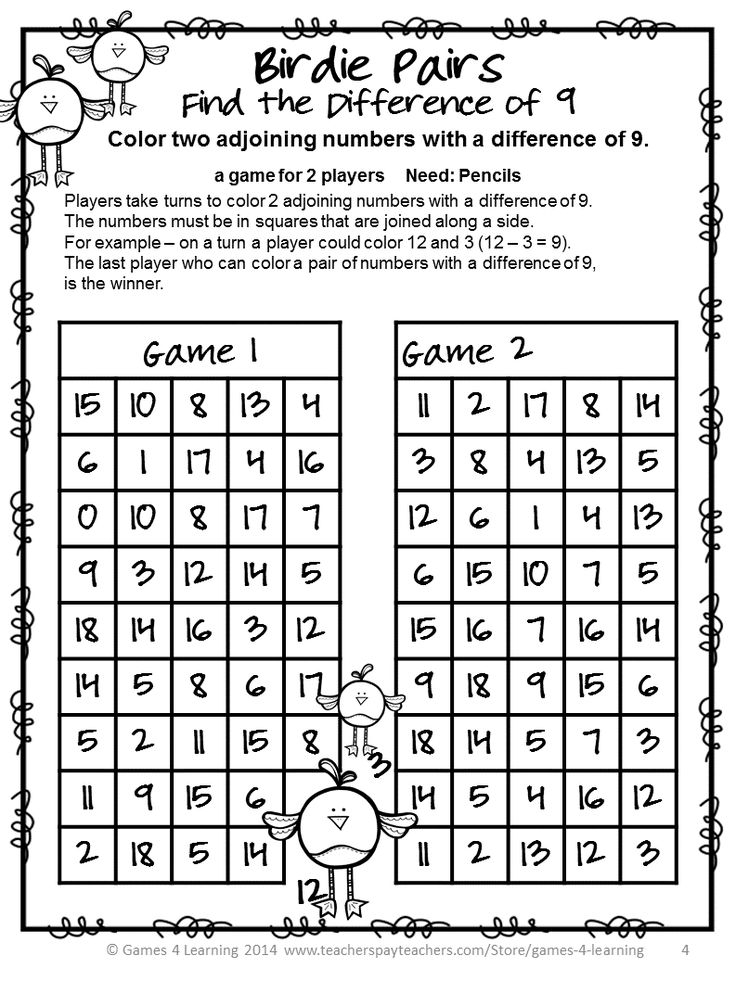 Math For Second Grade Games