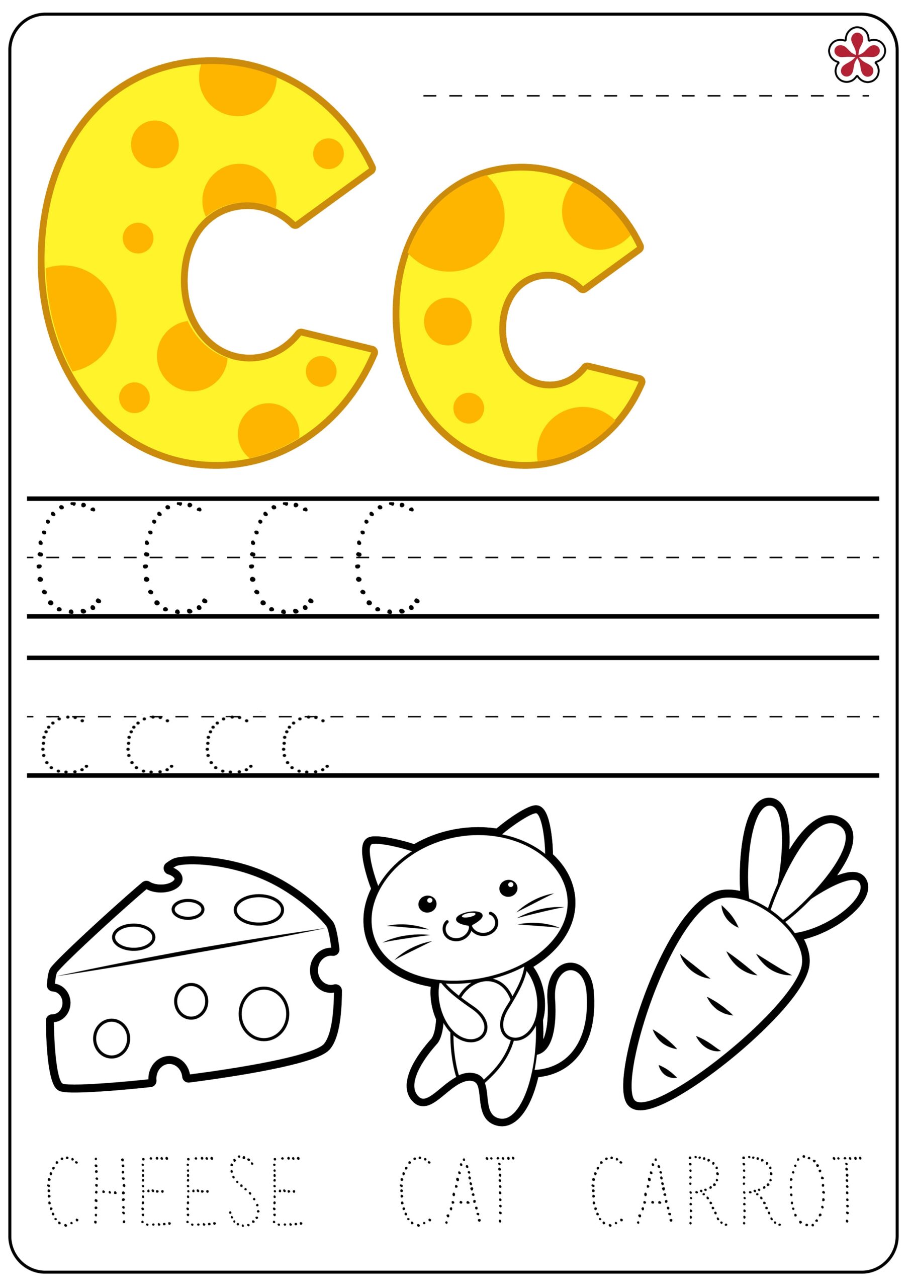 Printable Letter C Activities Printable Word Searches