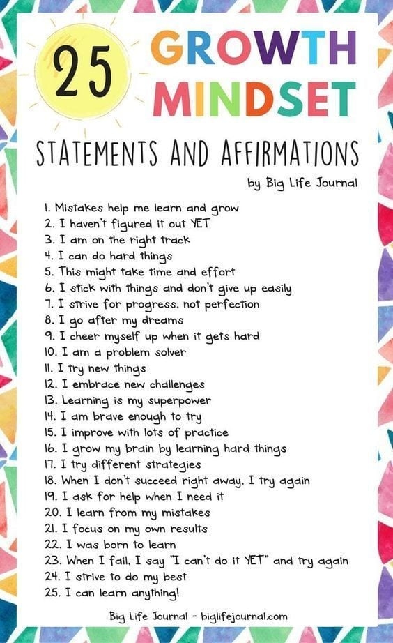 Printable Positive Affirmations Worksheet Pdf Printable Templates