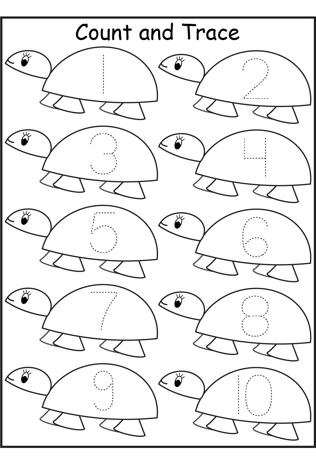 Printable Preschool Math Activities