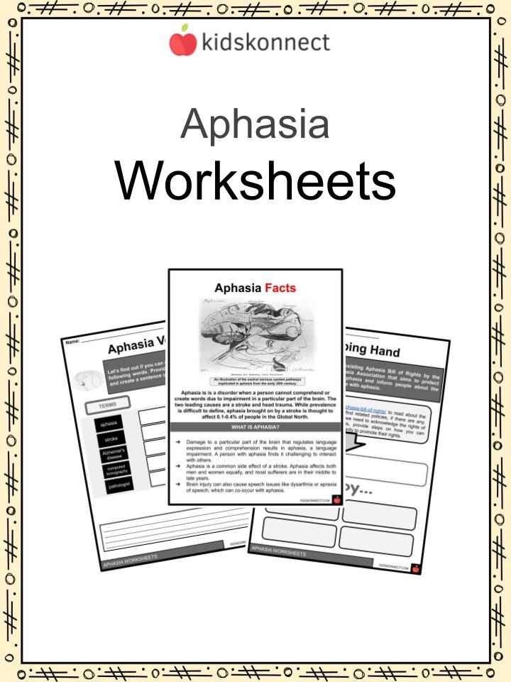 Speech Therapy Printable Aphasia Worksheets Worksheets Printable Template