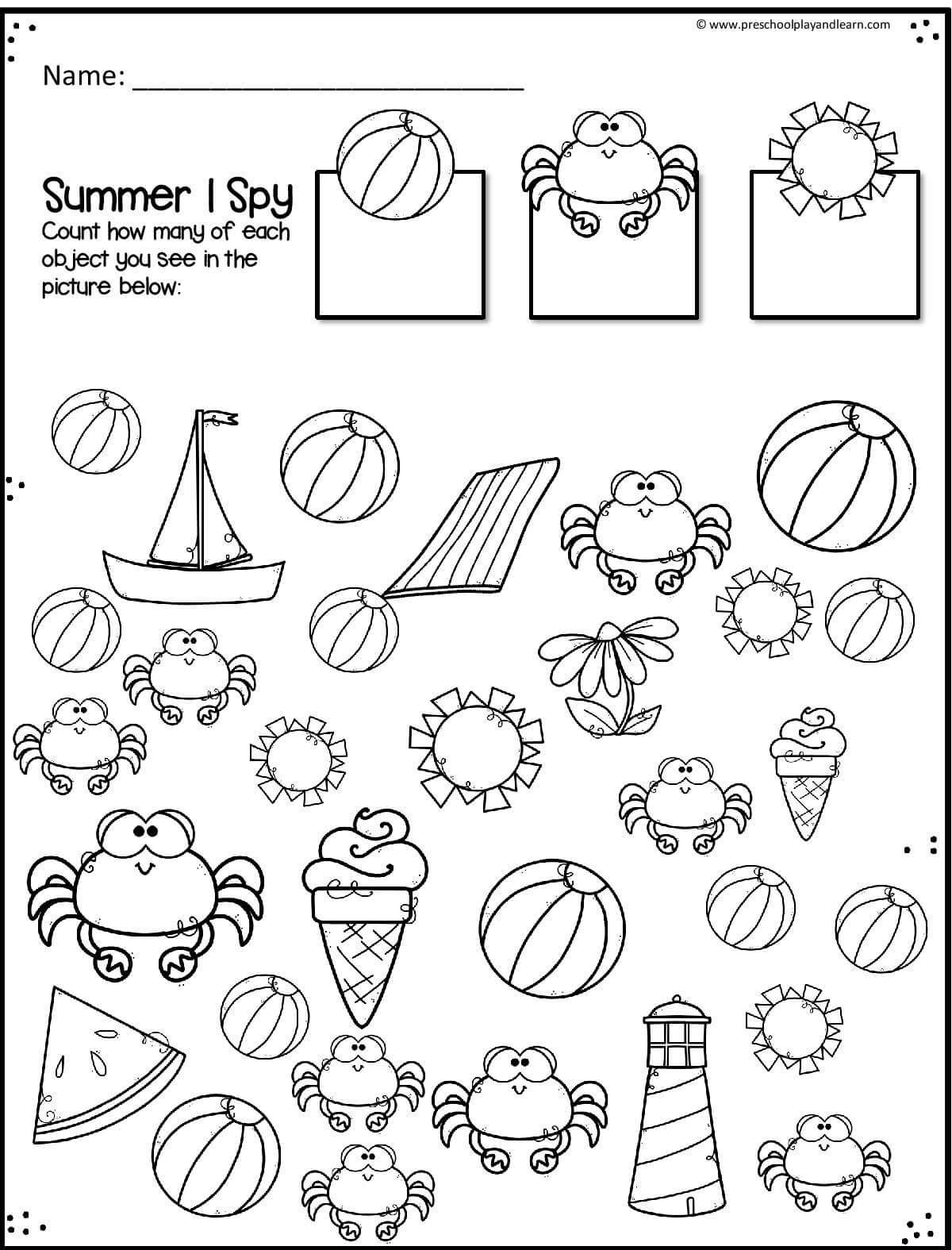 Summer Printable Worksheets Printable Word Searches